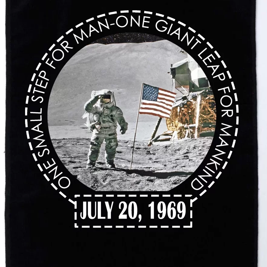 Apollo 11 Moon Landing Emblem 50th Anniversary Platinum Collection Golf Towel