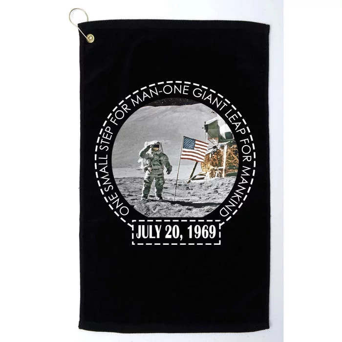 Apollo 11 Moon Landing Emblem 50th Anniversary Platinum Collection Golf Towel