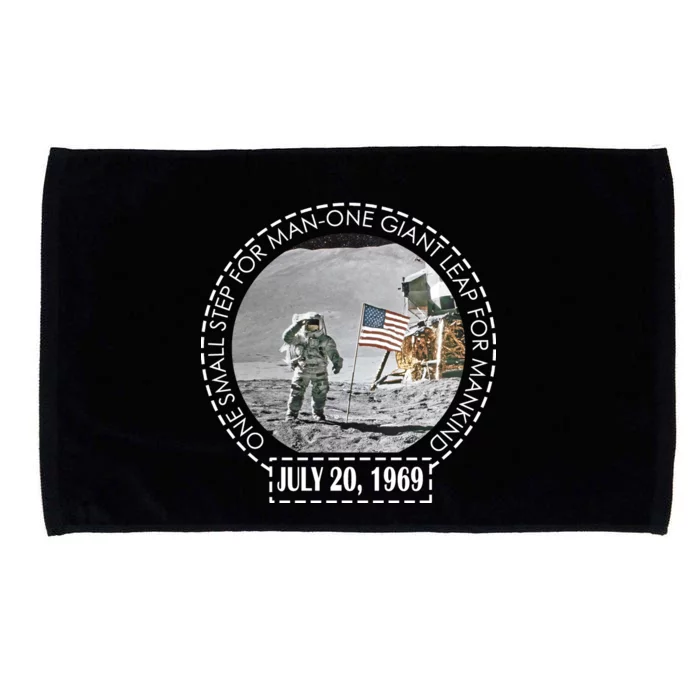 Apollo 11 Moon Landing Emblem 50th Anniversary Microfiber Hand Towel