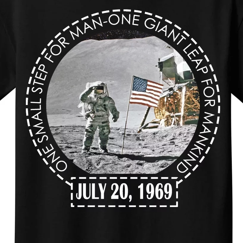 Apollo 11 Moon Landing Emblem 50th Anniversary Kids T-Shirt