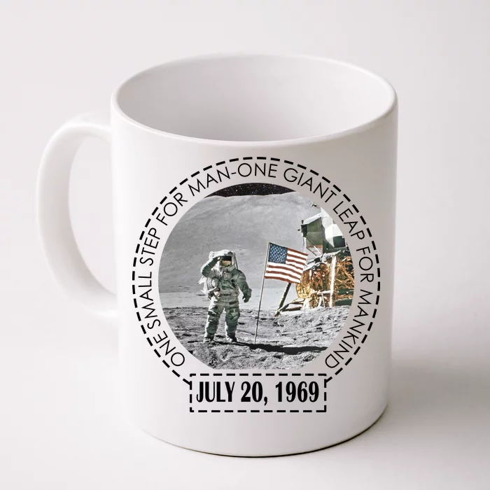 Apollo 11 Moon Landing Emblem 50th Anniversary Front & Back Coffee Mug