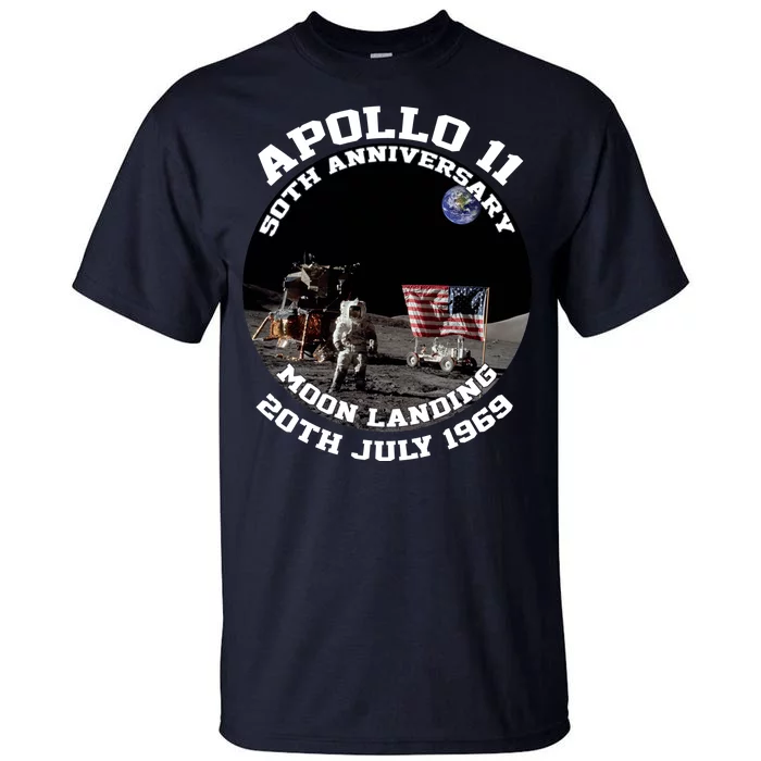 Apollo 11 Moon Landing July 20th 1969 Tall T-Shirt