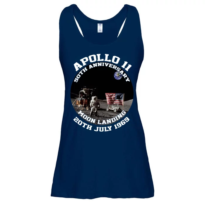 Apollo 11 Moon Landing July 20th 1969 Ladies Essential Flowy Tank