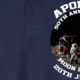 Apollo 11 Moon Landing July 20th 1969 Softstyle Adult Sport Polo