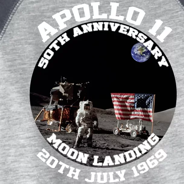 Apollo 11 Moon Landing July 20th 1969 Toddler Fine Jersey T-Shirt