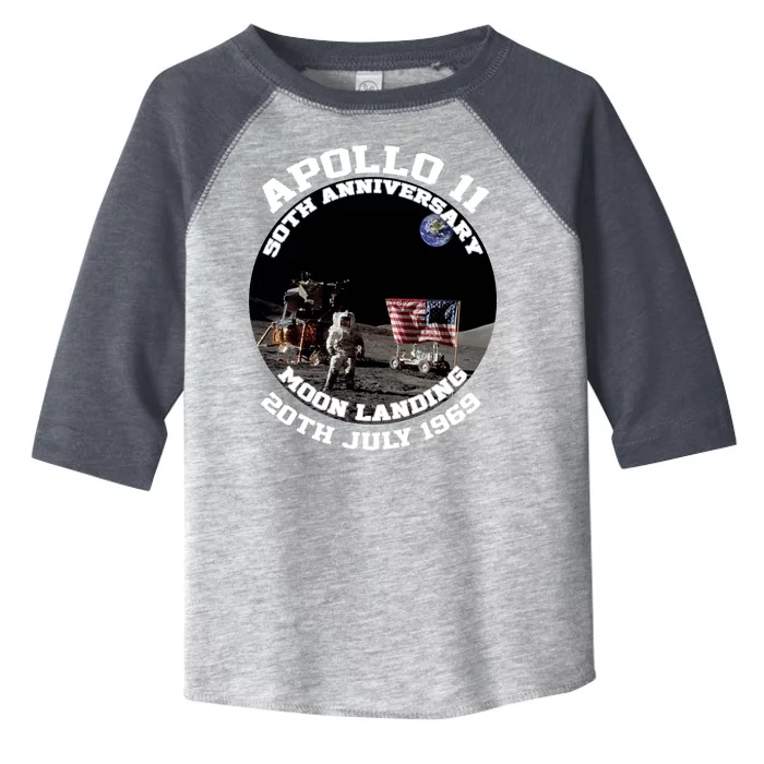 Apollo 11 Moon Landing July 20th 1969 Toddler Fine Jersey T-Shirt