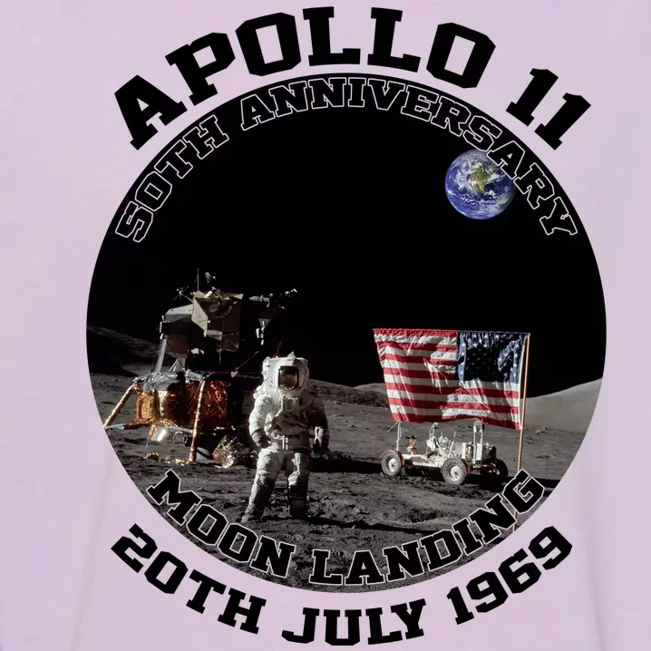 Apollo 11 Moon Landing July 20th 1969 Garment-Dyed Sweatshirt