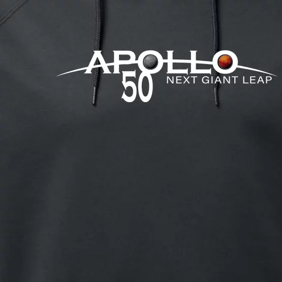 Apollo 11 Next Giant Leap 50th Anniversary Performance Fleece Hoodie