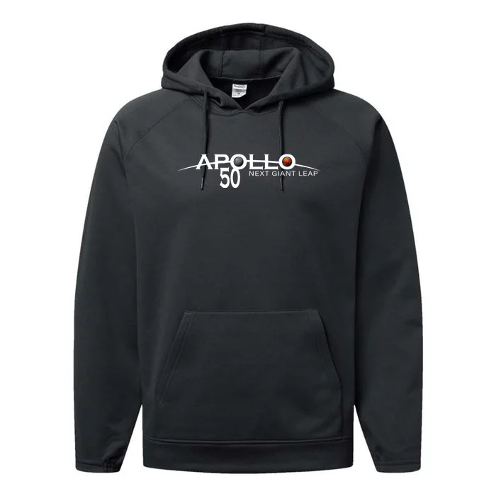 Apollo 11 Next Giant Leap 50th Anniversary Performance Fleece Hoodie