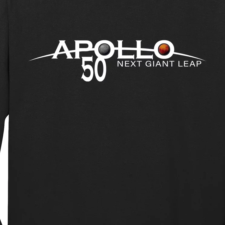 Apollo 11 Next Giant Leap 50th Anniversary Long Sleeve Shirt