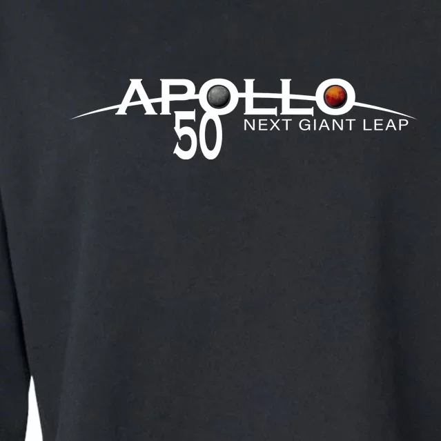 Apollo 11 Next Giant Leap 50th Anniversary Cropped Pullover Crew