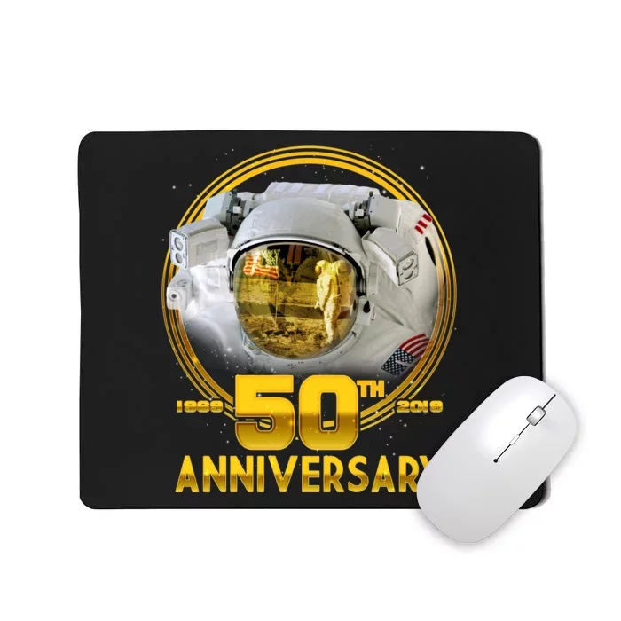 Apollo Landing 50th Golden Anniversary Mousepad