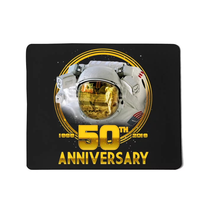 Apollo Landing 50th Golden Anniversary Mousepad