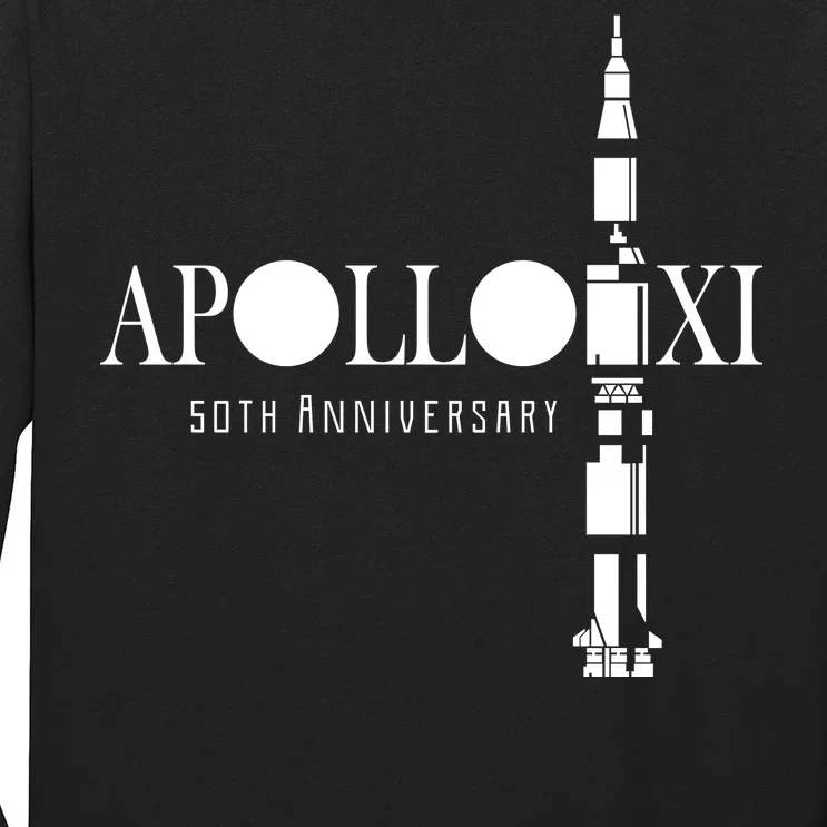 Apollo XI 50th Anniversary Moon Landing Long Sleeve Shirt