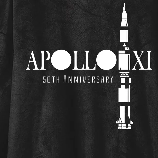 Apollo XI 50th Anniversary Moon Landing Hooded Wearable Blanket