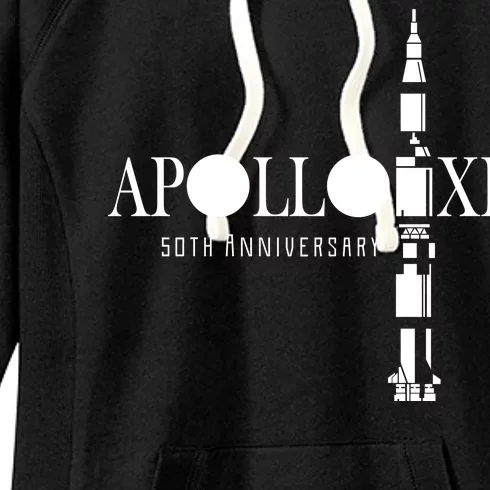 Apollo XI 50th Anniversary Moon Landing Women's Fleece Hoodie