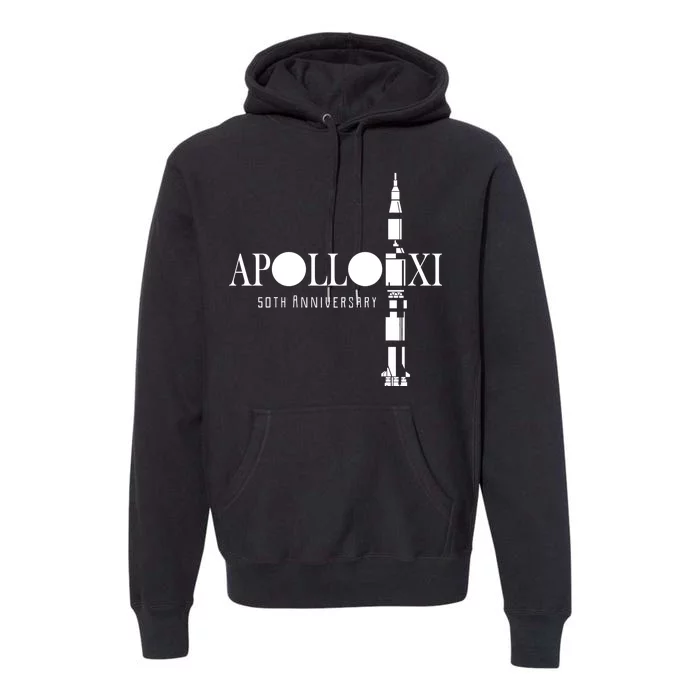 Apollo XI 50th Anniversary Moon Landing Premium Hoodie