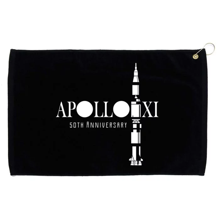 Apollo XI 50th Anniversary Moon Landing Grommeted Golf Towel