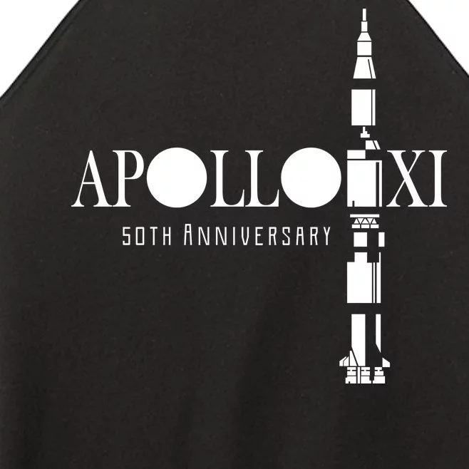 Apollo XI 50th Anniversary Moon Landing Women’s Perfect Tri Rocker Tank