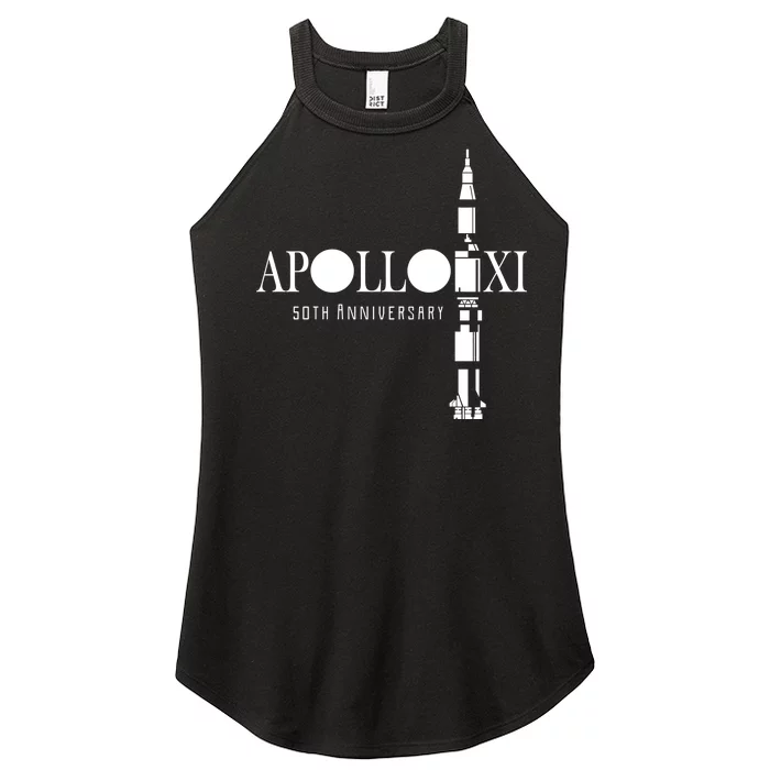 Apollo XI 50th Anniversary Moon Landing Women’s Perfect Tri Rocker Tank