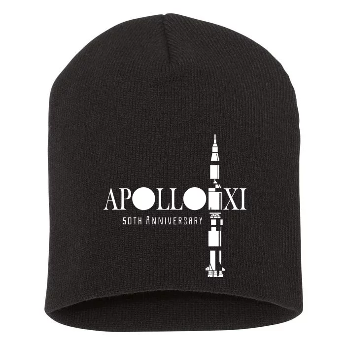 Apollo XI 50th Anniversary Moon Landing Short Acrylic Beanie