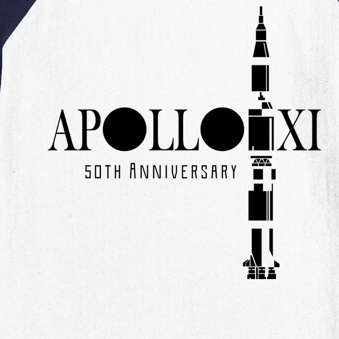 Apollo XI 50th Anniversary Moon Landing Baseball Sleeve Shirt