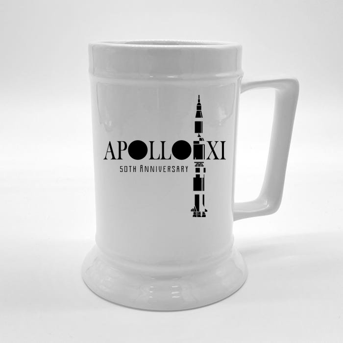 Apollo XI 50th Anniversary Moon Landing Front & Back Beer Stein