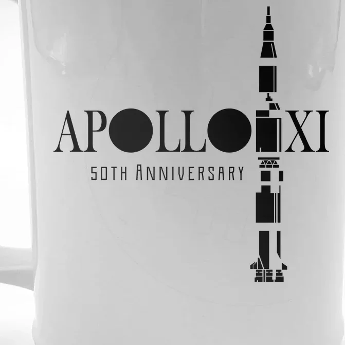 Apollo XI 50th Anniversary Moon Landing Front & Back Beer Stein