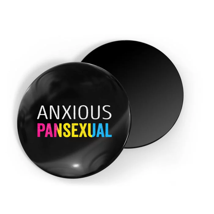 Anxious Pansexual Pride Magnet