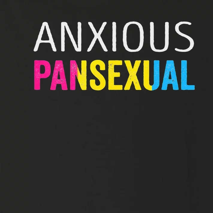 Anxious Pansexual Pride Toddler Long Sleeve Shirt