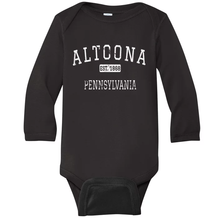 Altoona Pennsylvania PA Vintage Baby Long Sleeve Bodysuit