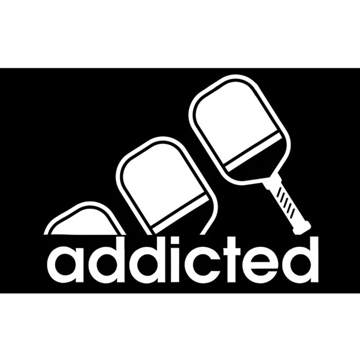 Addicted Pickleball Player Bumper Sticker