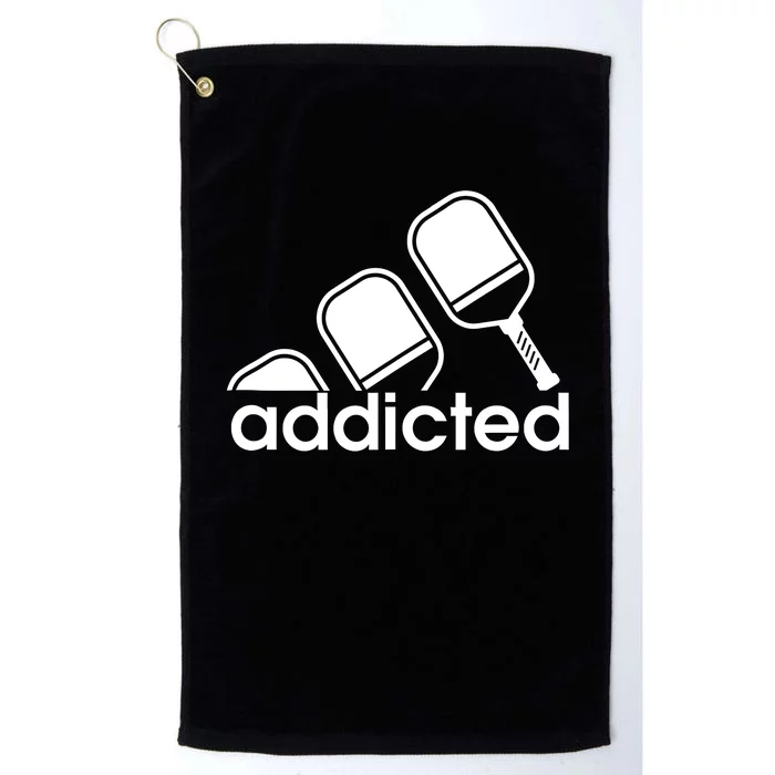 Addicted Pickleball Player Platinum Collection Golf Towel