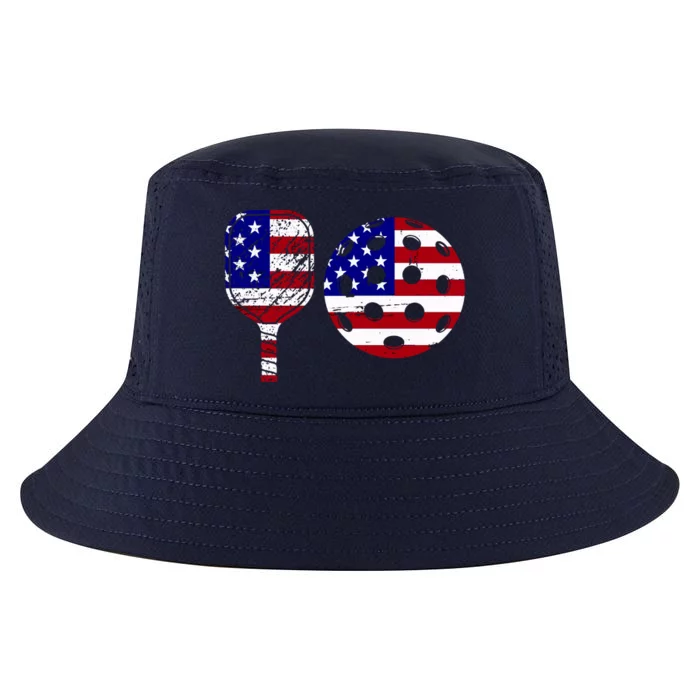 American Pickleball Paddle And Ball Cool Comfort Performance Bucket Hat