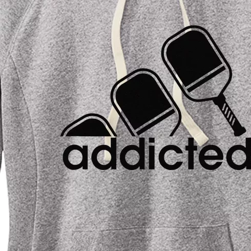 Addicted Pickleball Player Women's Fleece Hoodie