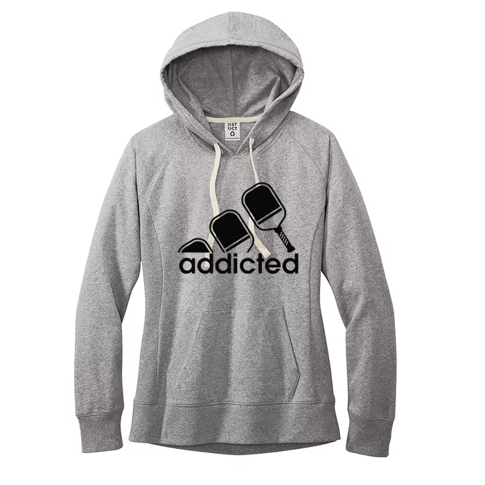 Addicted Pickleball Player Women's Fleece Hoodie