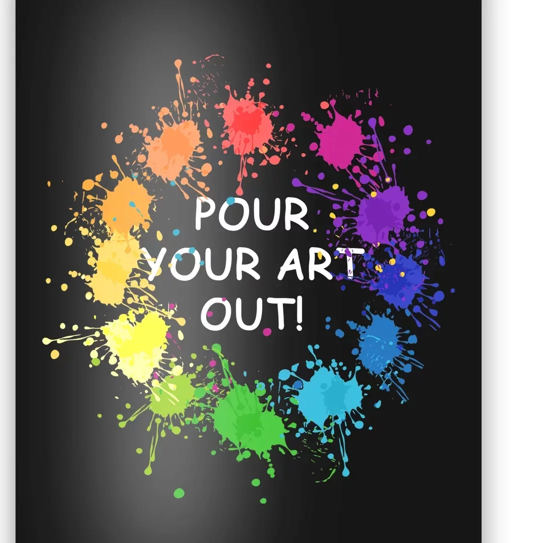 Artist's Color Wheel Poster