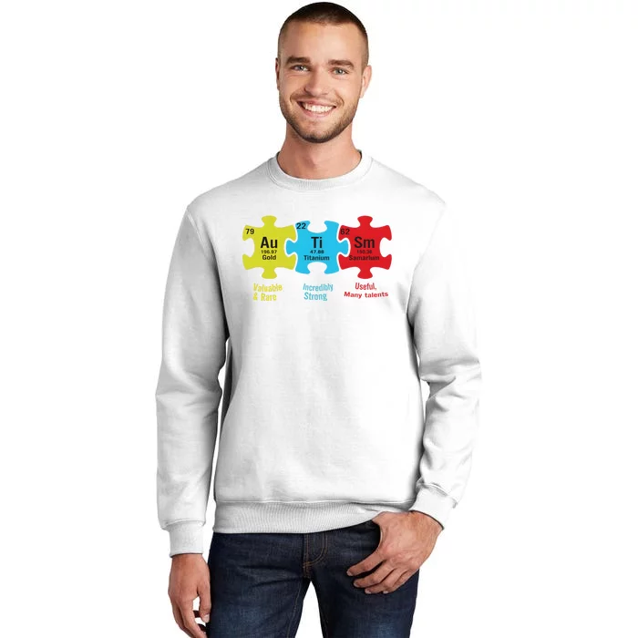 Autism Puzzle Piece Autism Awareness Month Sweatshirt