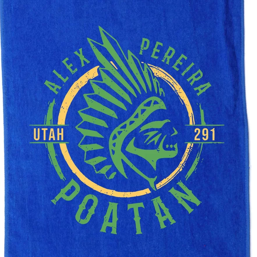 A.L.E.X P.E.R.E.I.R.A Poatan Utah 291 Platinum Collection Golf Towel