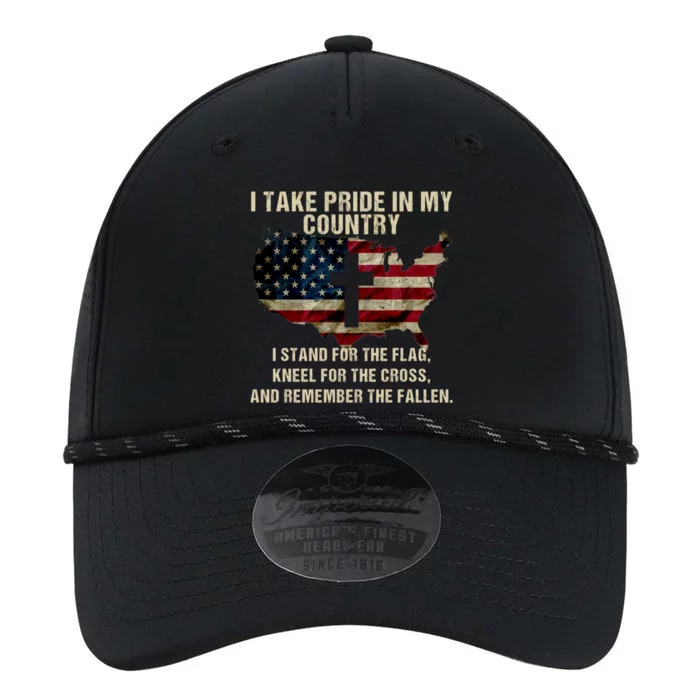 American Pride: Patriotic American Flag Cool Gift Cool Gift Performance The Dyno Cap