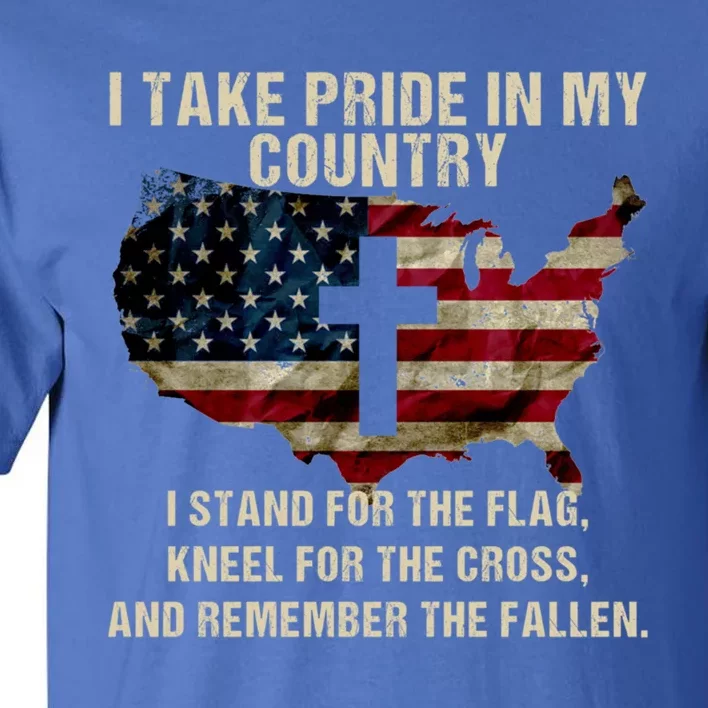 American Pride: Patriotic American Flag Cool Gift Cool Gift Tall T-Shirt