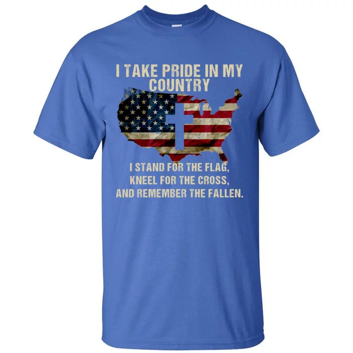 American Pride: Patriotic American Flag Cool Gift Cool Gift Tall T-Shirt