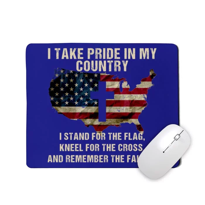 American Pride: Patriotic American Flag Cool Gift Cool Gift Mousepad