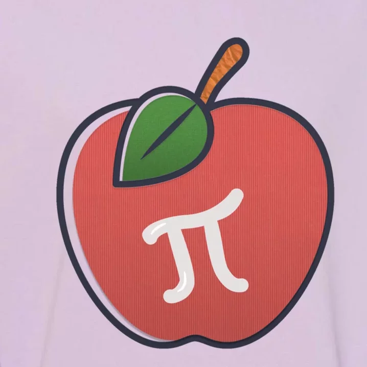 Apple Pie Pi Day 3 14 Math Geek Teacher Engineer Gift Garment-Dyed Sweatshirt