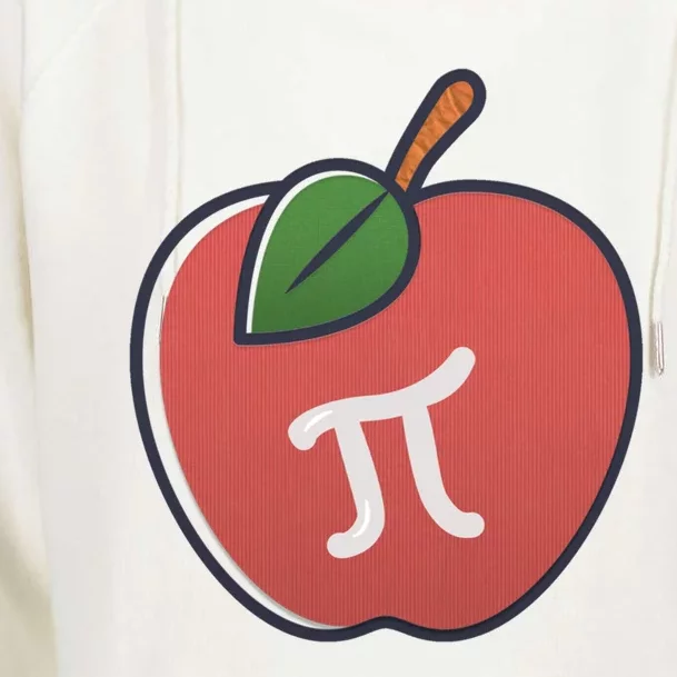 Apple Pie Pi Day 3 14 Math Geek Teacher Engineer Gift Womens Funnel Neck Pullover Hood