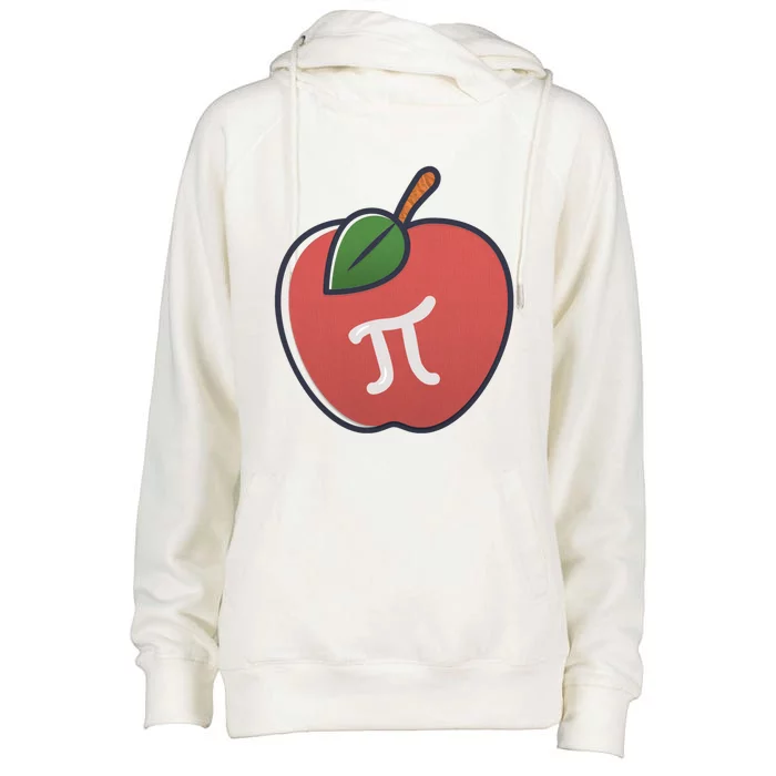 Apple Pie Pi Day 3 14 Math Geek Teacher Engineer Gift Womens Funnel Neck Pullover Hood