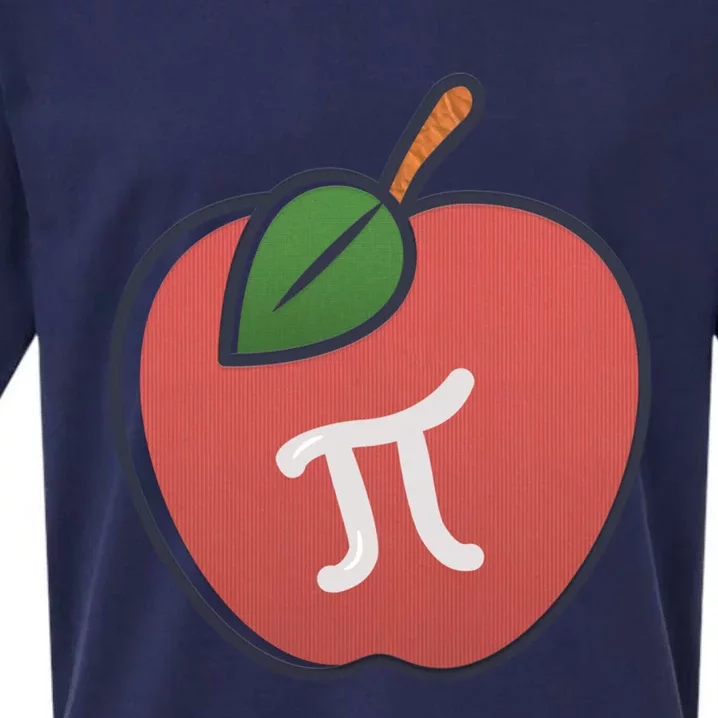 Apple Pie Pi Day 3 14 Math Geek Teacher Engineer Gift Sueded Cloud Jersey T-Shirt