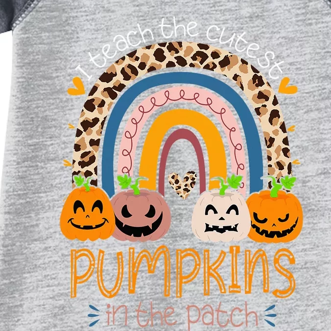 Adorable Pumpkin Patch Teacher Halloween Costume Infant Baby Jersey Bodysuit