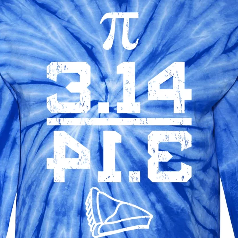 Aneisha Pi Pie Nerdy Geek Math Gift For Happy Pi Day Gift Tie-Dye Long Sleeve Shirt