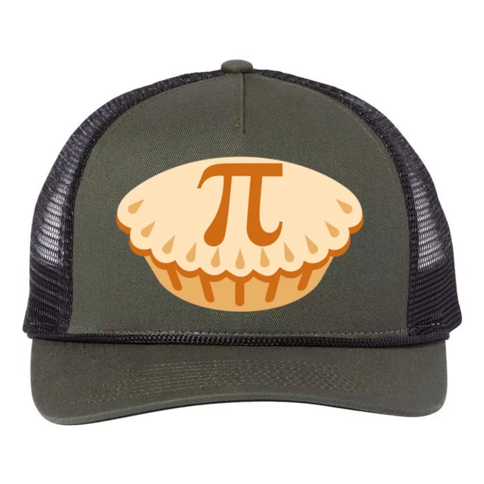 Apple Pie Pi Day Math Symbol Design For Teachers Students Gift Retro Rope Trucker Hat Cap